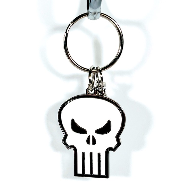 Marvel Accessories - Marvel Punisher Skull Keychain/Bag Charm